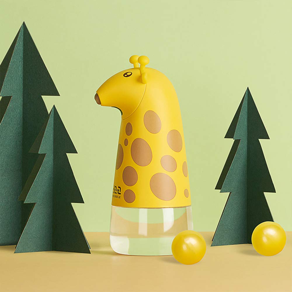 Seven Bubble Auto Soap Dispenser Giraffe Cartoon 9.3oz...B08BNP94CN
