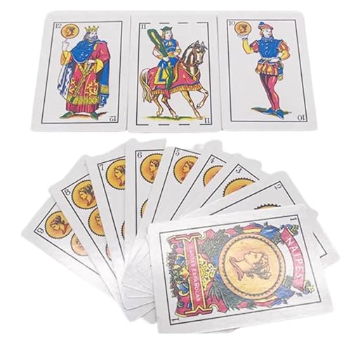 Baraja de Naipes Españoles Papel 50 Cartas Juego Poker