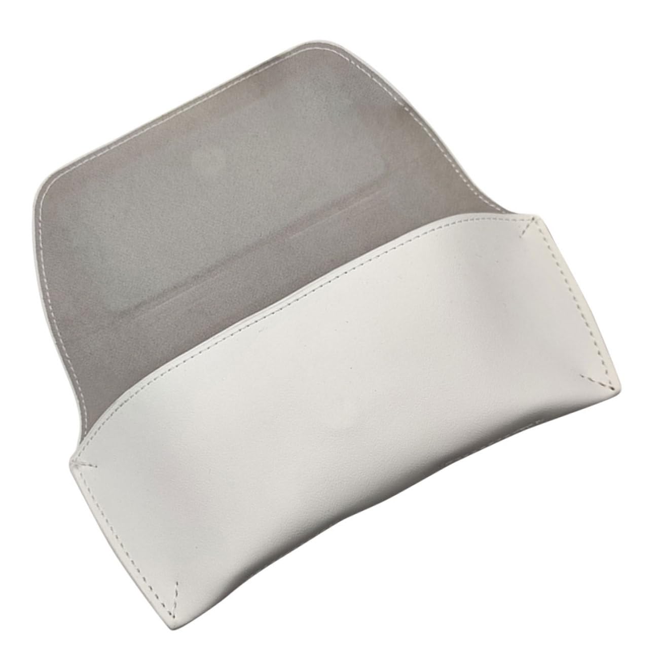 VALICLUD Housse De Protection Pour Lunettes Pochette Pour Étuis à Lunettes Pour Femmes Pochette Décorative Pour Lunettes De Soleil Étui à Lunettes Pvc Blanche