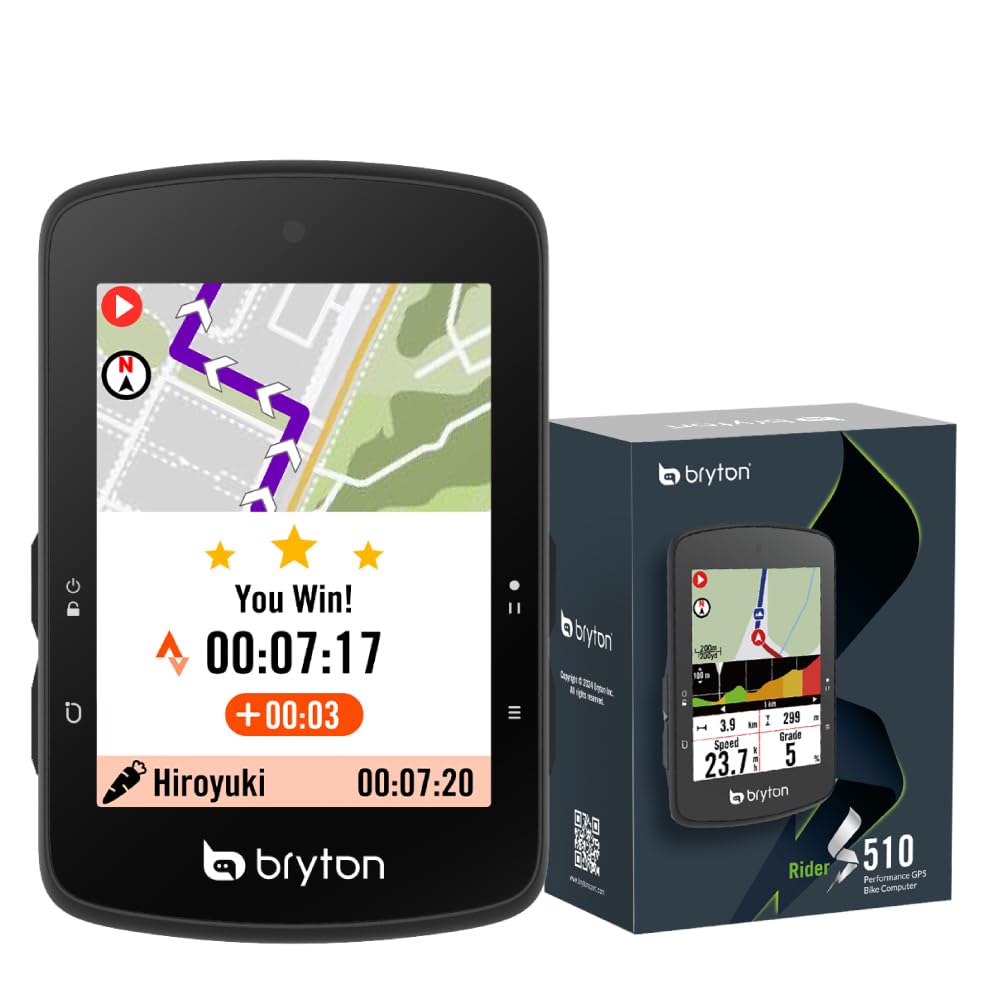 Amazon.co.jp: ブライトン Bryton Rider S510 (本体のみ)｜GPSサイクル 