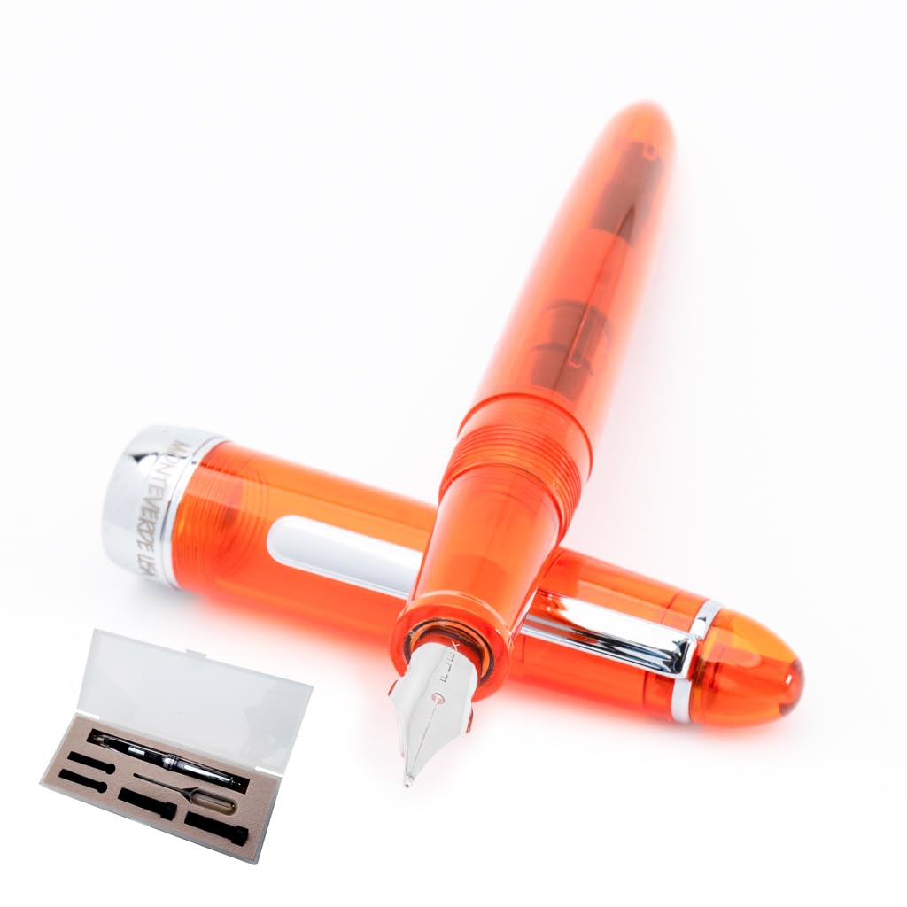 4308◆モンテベルデ◆万年筆◆ナパコレクション◆レンガオレンジ＆グリーン Monteverde - 4308◇モンテベルデ◇万年筆◇ナパコレクション◇レンガ