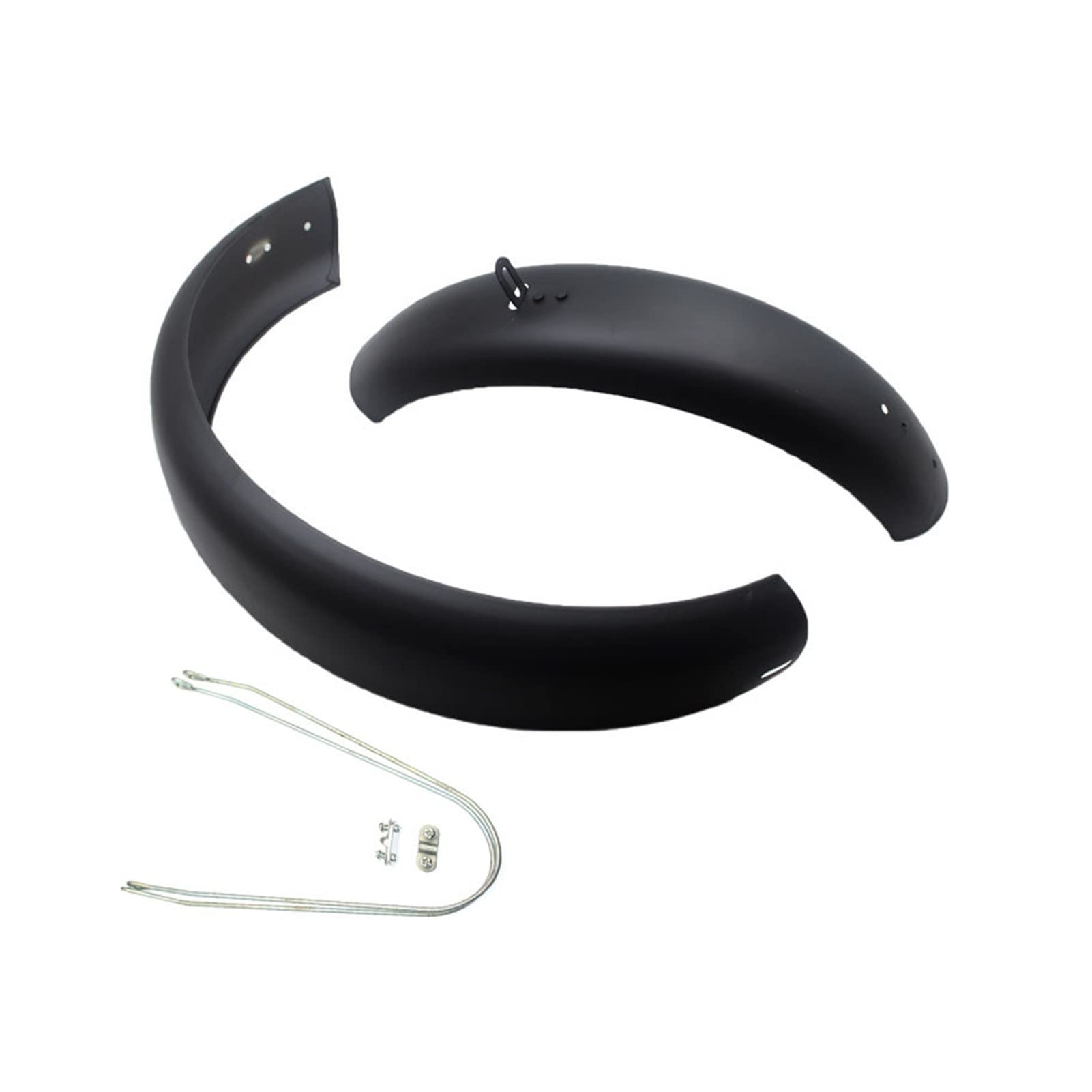 PooBa Garde-Boue de vélo - Garde-Boue Avant et arrière, Garde-Boue de vélo Pliant électrique de 16 Pouces Garde-Boue de vélo de Neige Fat Bike Fender Fatbike Bike Cycling Fenders Parts16x3.0