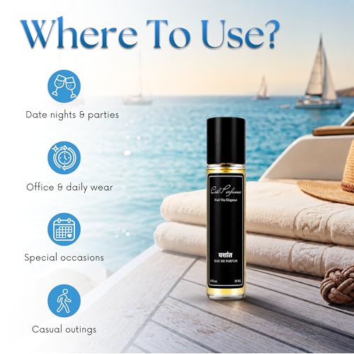 Image of Ciel Vashant Eau De Parfum 30ml for Men & Women | Premium Long Lasting Fragrance with Fresh Notes | Luxury Perfume for Daily Use, Travel, Office & Special Occasions