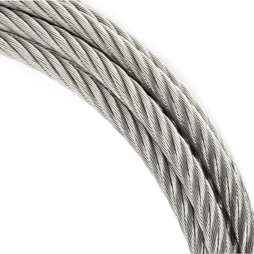 Wire Rope Steel Cable Premium Quality Galvanised Zinc Metal Wire Rope Cable Diameter: 1mm Length: 1m - Image 3