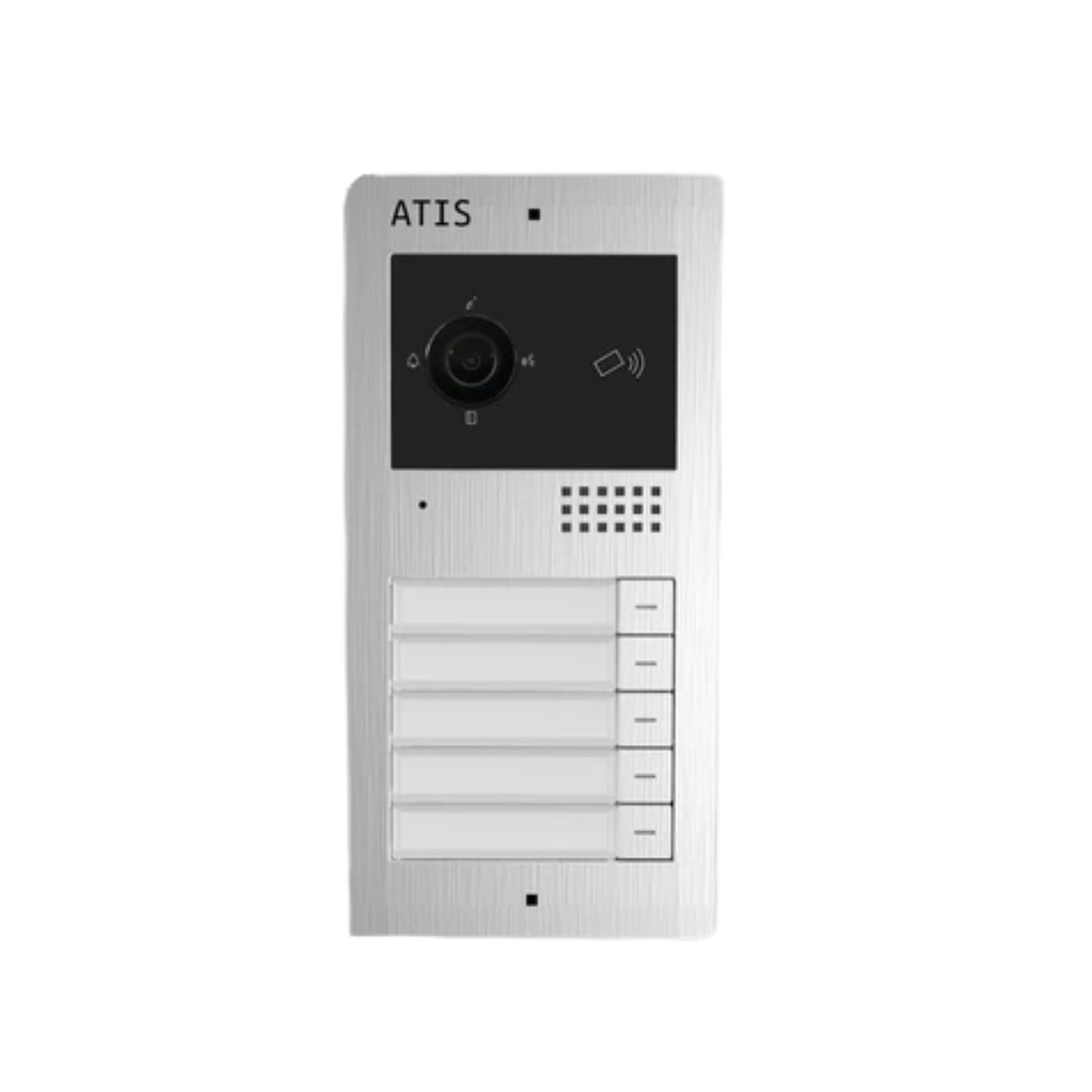 Sistema videocitofono con lettore RFID 2 fili (targa strada 5)