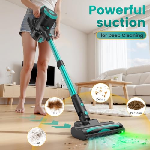 Image of Zefiro Cordless Vacuum Cleaner, 450W 40kPa Stick Vacuum