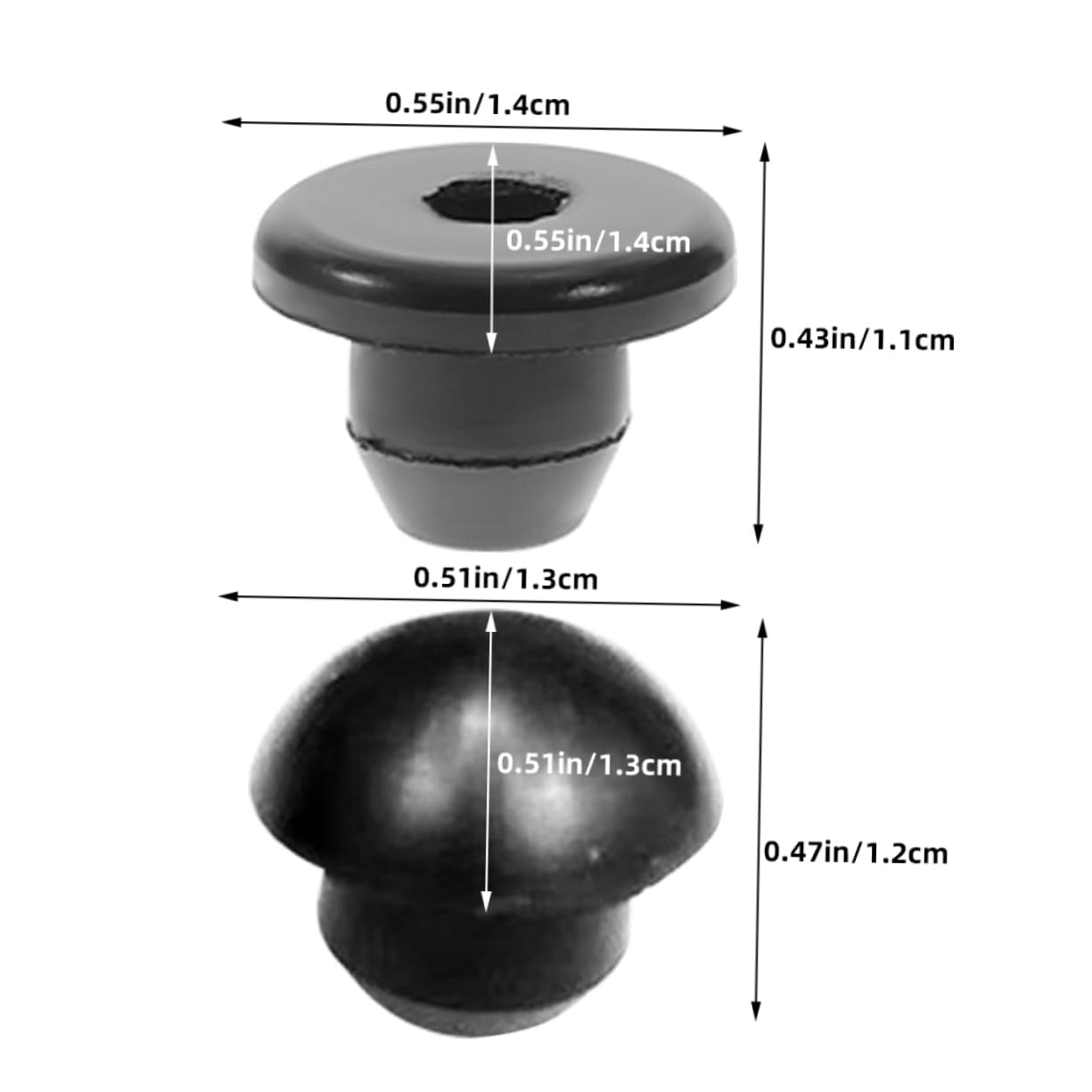 150 Pezzi Tappi Olio Per Martinetti Idraulici - Gomma, Universali Per Cric Da Pavimento - Foto 12