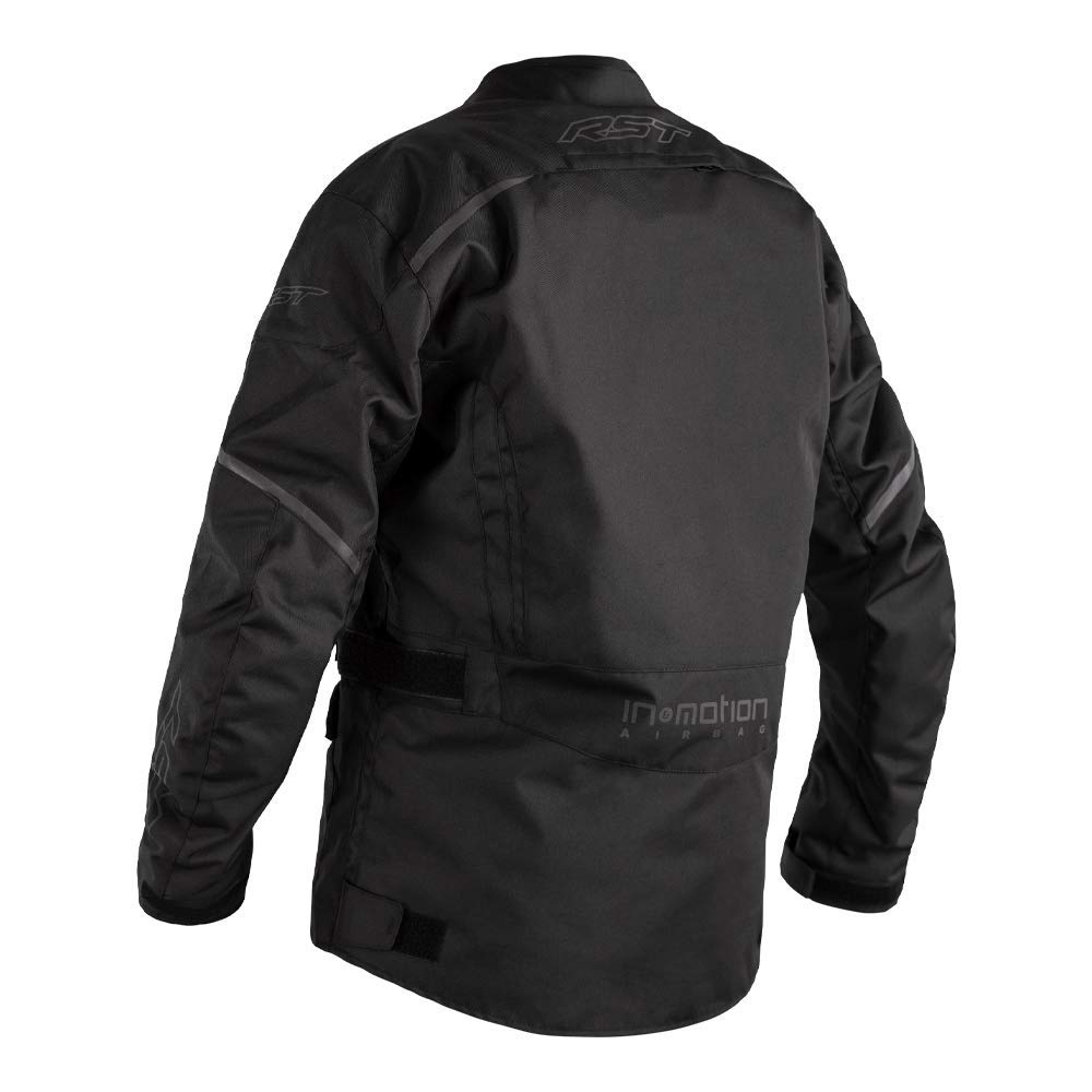 RST Axiom Limited Edition Airbag Moto Veste Textile, schwarz, M
