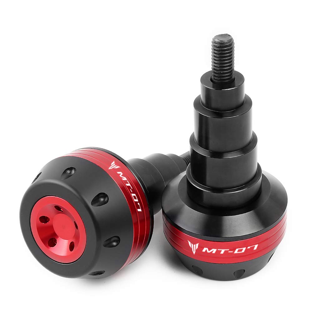 Tamponi Paratelaio Protezioni Telaio Anticaduta Frame Sliders in Moto per MT07 MT-07 MT 07 2015-2023 2024(nero)