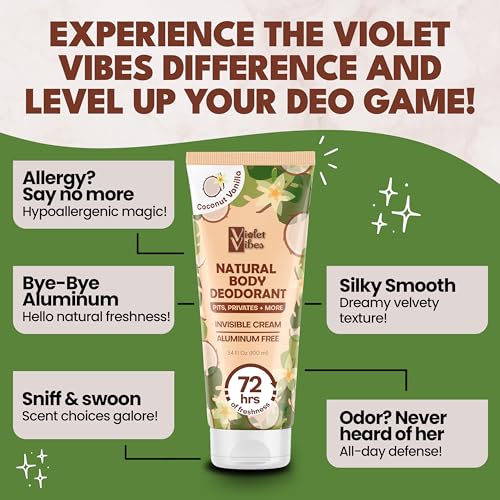 Violet Vibes Crema Desodorante para Mujer 100mL miniatura 3