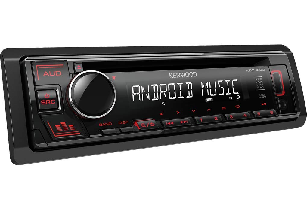 KDC-130UR Car Radio, Black