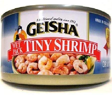 Geisha Shrimp, Tiny, 4.25-Ounce (Pack of 6)