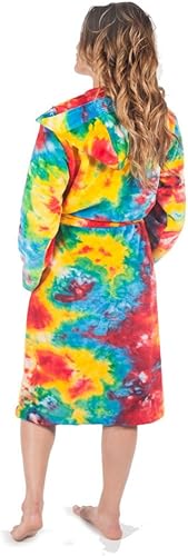 Miniatura 4 de Forever Lazy Batas de baño para mujeres y hombres, con capucha, suave, forro polar coral mullido