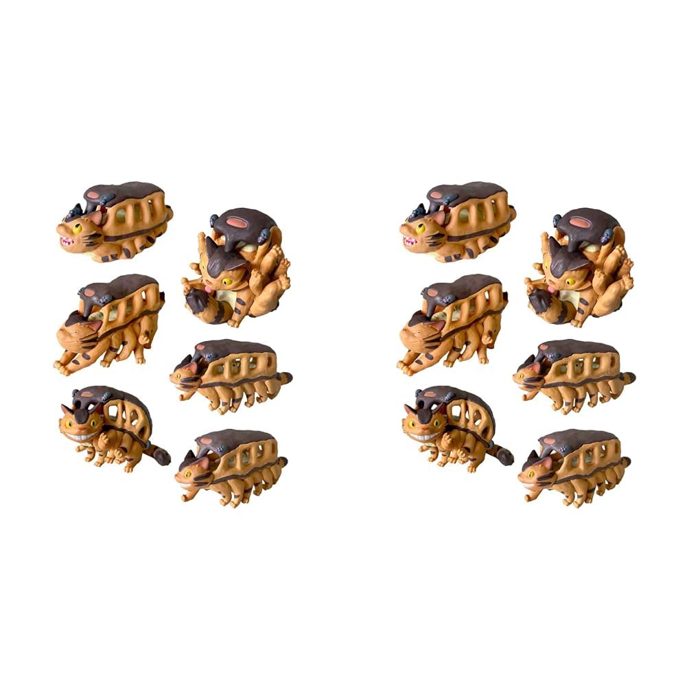 Studio Ghibli - My Neighbor Totoro - So Many Poses Catbus, Benelic Blind Box Figure (Pack of 2)