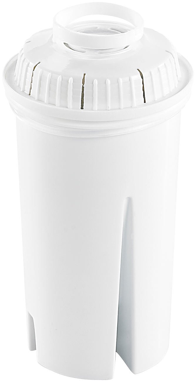 Rosenstein & Söhne Kartuschen Wasserfilter: 24er-Set runde Filterkartuschen, passend für Brita Classic (Filterpatrone Wasserfilter, Patrone, Brita)