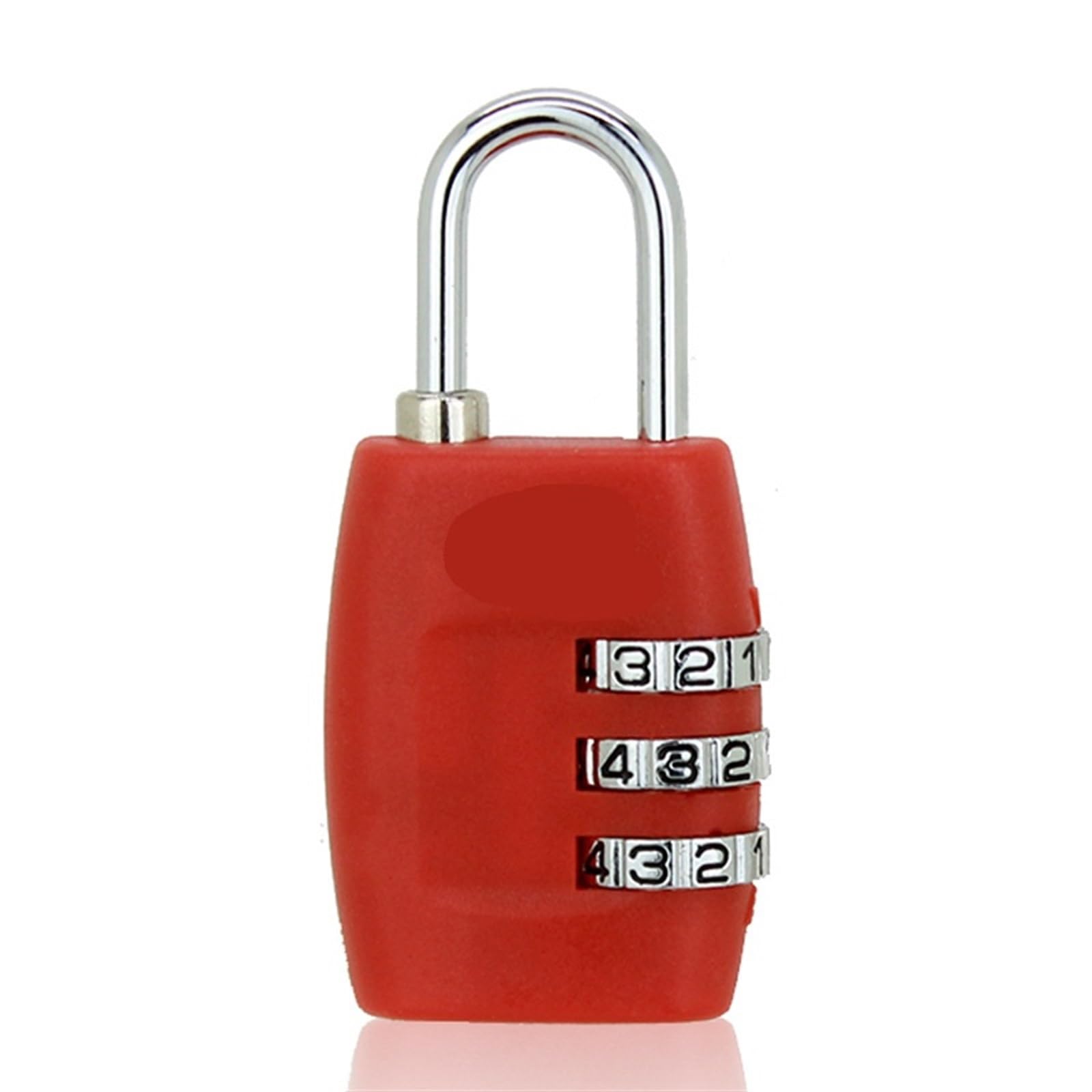 Combination Padlock Locks Smart 3 Position Resettable Combination Lock for Travel Luggage Suitcase Anti-Theft Code Padlock Password