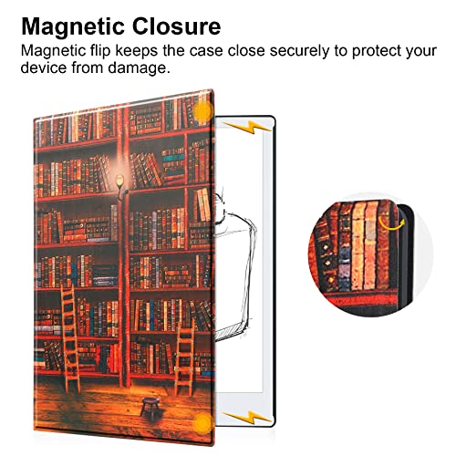 VOVIPO Ultra Slim Book Folio Leather Case With Stand and P-Pocket For Remarkable 2 10.3 2020 Released Digital Paper-Library - Image 3