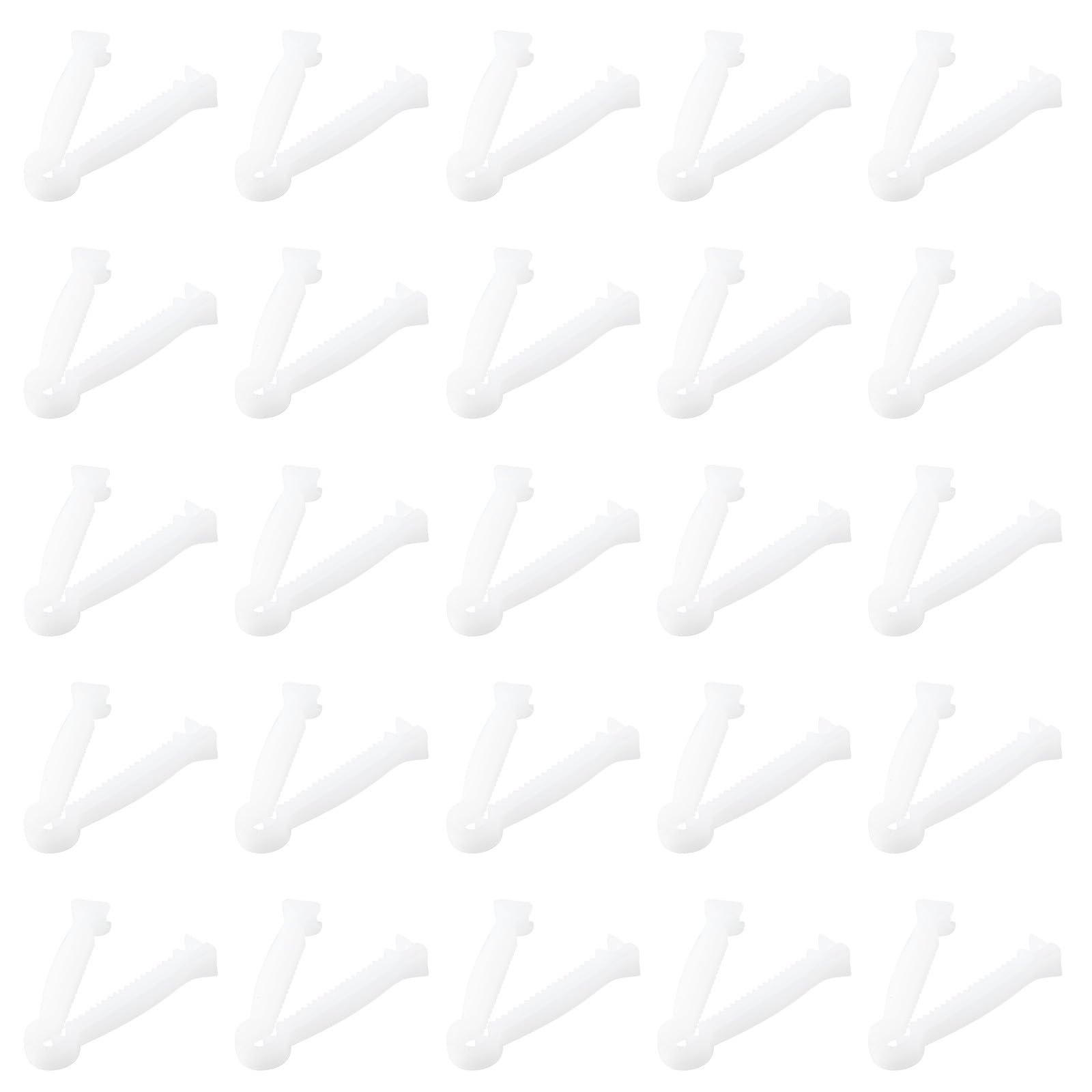 100pcs Disposable Pig Umbilical Cord Clamps Livestock Breeding Tools Farm Animal Nursing Clips for Piglets Whelping and Animal Reproduction