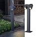 Produktbild SLV THEO PATHLIGHT | Stehleuchte, LED Außen-Beleuchtung für Wege, Wände, Eingänge, Outdoor Garten-Lampe, Außenleuchte, Standleuchte |quadratisch, IP44, 2xGU10, anthrazit