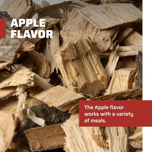 Image of Camp Chef Premium Hardwood Chips - Wood Chips for Smoking & Outdoor Grilling - Compatible with Pellet Grills, Smokers & Barbecues - Made in The USA - Apple, 192 cu in (Pack of 3)
