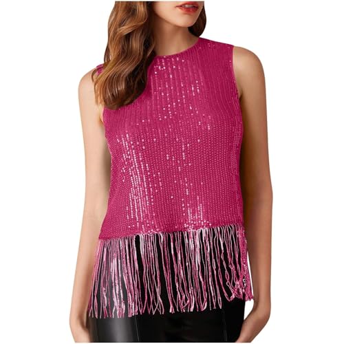 Costume de carnaval brillant et débardeur tendance pour femme au design moderne SilVest