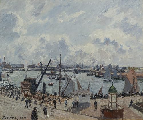 Affiche Toile Le Havre Pissarro pour illuminer une pièce sombre