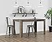 DHP Luxor Counter Stool with Wood Seat and Backrest, 24