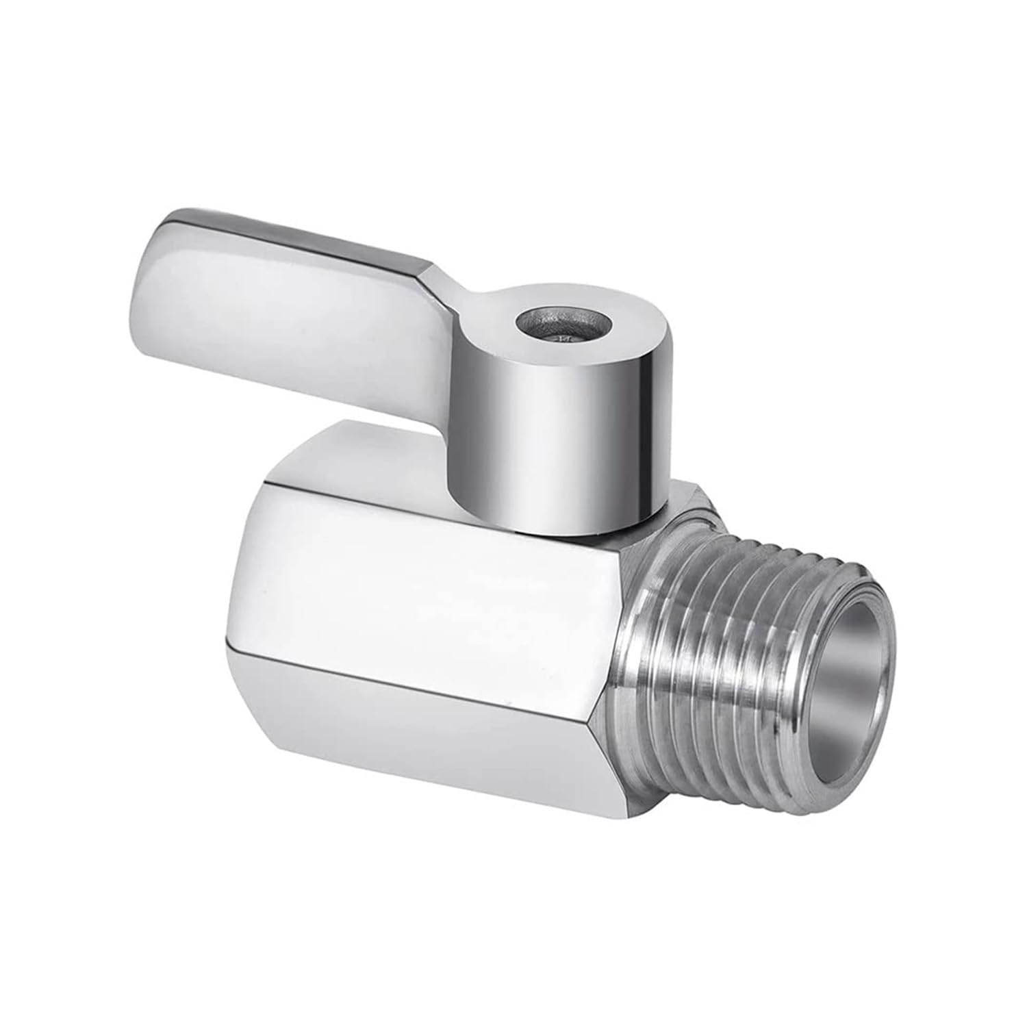 2 Mini Valvole A Sfera In Acciaio Inox 316, 1/2 Pollice NPT Maschio-femmina, Per Acqua, Olio E Gas - 3