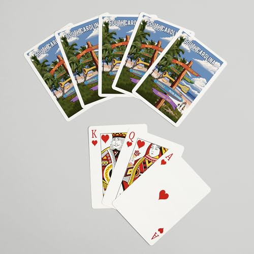 Baraja Poker South Carolina 52 Cartas miniatura 7