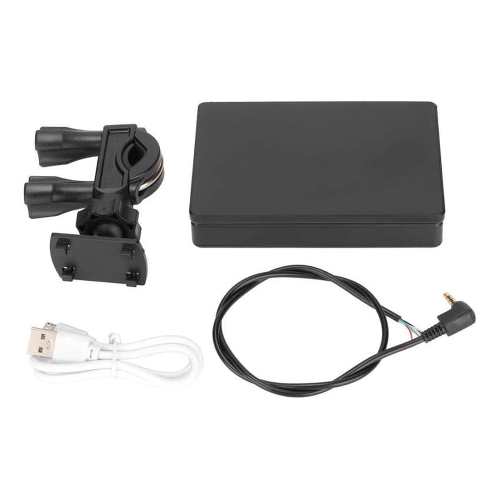 Pantalla de buscador Peces 4,3 Pulgadas IPS Pantalla Completa 800x480 Entrada CVBS Interfaz,5mm con Visera Sol for Pesca Tamaño Compacto