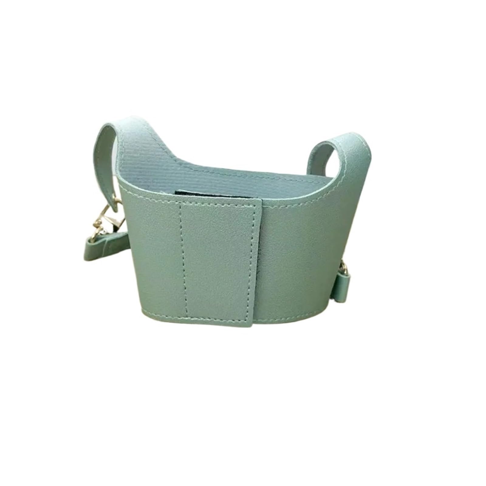 Funda Botella Agua Funda de taza cuero con diseño portátil 3 piezas | Uso universal del viaje de la manga de la botella de agua del ajuste(Grey)