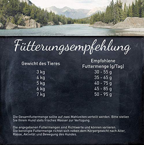 Wildes Land - 4 x 1,2 kg - Trockenfutter für Katzen - Rind und Ente - Getreidefreie Rezeptur - Hoher Fleischanteil - In Deutschland zubereitet - Hoher Eiweißanteil - Natürliche Zutaten