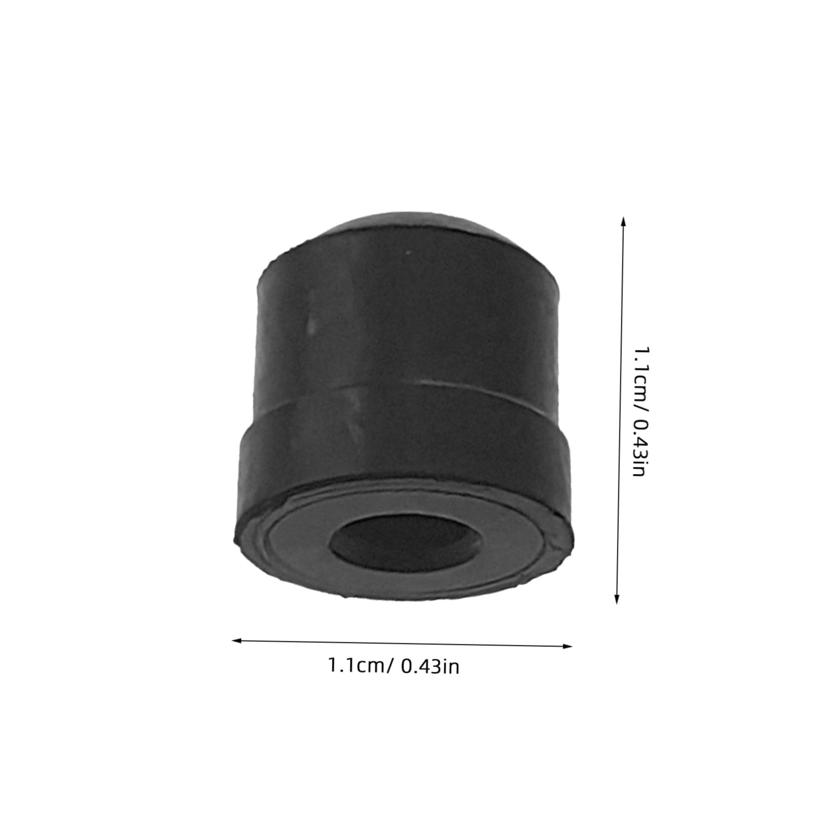 MAGICLULU Set de 5 Puntas de Goma para Trombón, Tapas Negras para Corredera Instalación Fácil y Ajuste Seguro, Accesorios Esenciales para Trombón