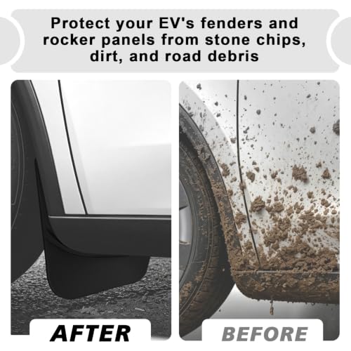 Image of BestEvMod Mud Flaps Splash Guards for Tesla 2026+ Model YL No Drilling