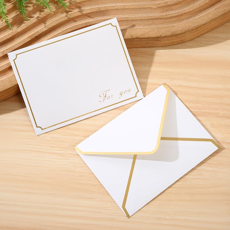 Einladungsumschläge, Vergoldungsumschläge, 50 Stück, mehrfarbig, mehrere Größen, Hochzeit, DIY, Einladungen, Briefpapier(50pcs 11.4x16.2cm B)