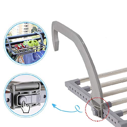 Secador multiposte de acero inoxidable negro para un secado rápido eficiente 6