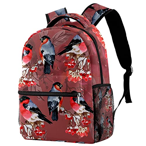 Sac à dos oiseaux et fleurs idéal pour le collège, le lycée et le bureau