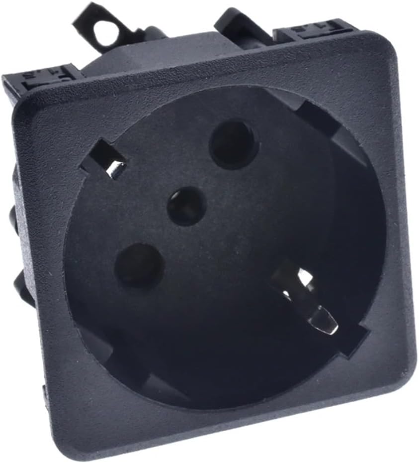 250v 16A AC PDU UPS EU Power Supply Desktop Socket Recessed Panel Socket AC Socket(Type1)