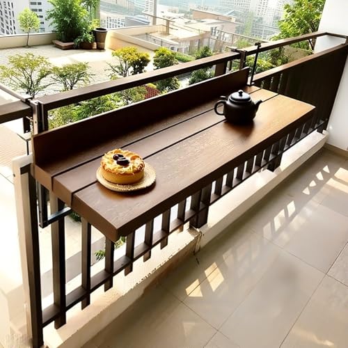 Tables d'appoint de jardin murales au design épuré pour balcon chic - 4