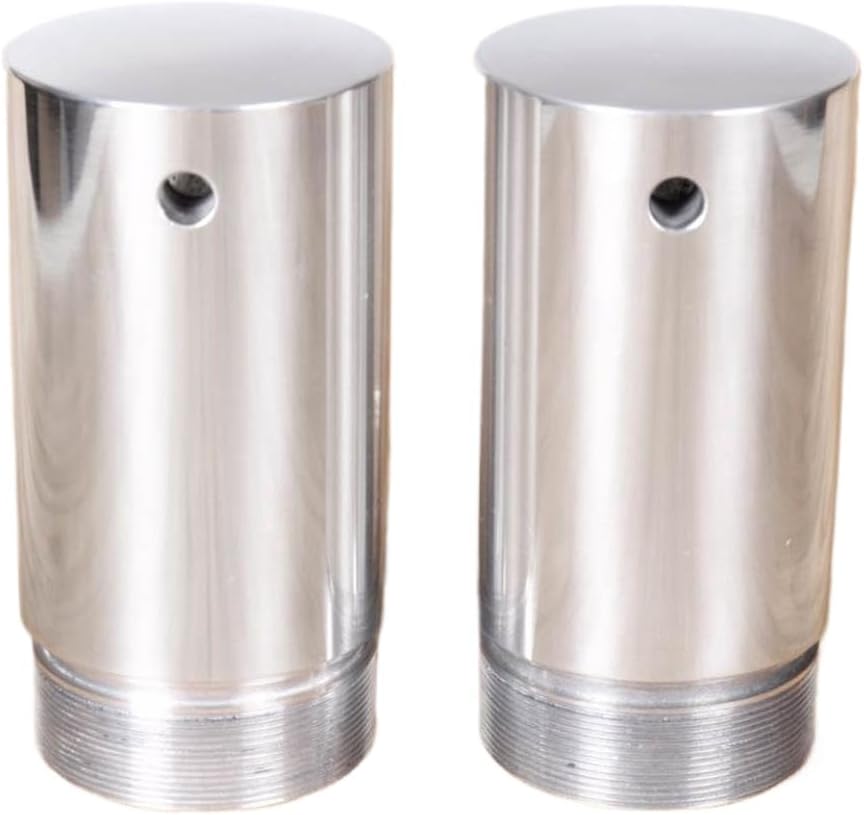 49mm Fork Tube 2.5 Extensions Compatible with Touring Road King Street Dresser Breakout V Rod Models Universal Fit Aftermarket Replacement