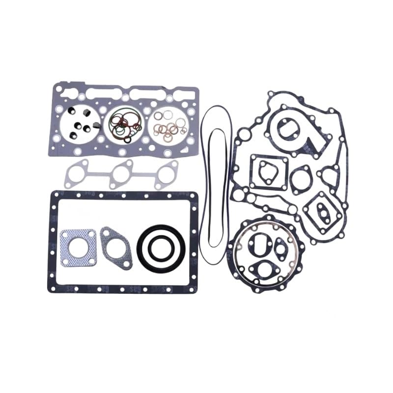 Kit de joint complet D1005 Kubota avec segment de piston 76mm pour révision moteur