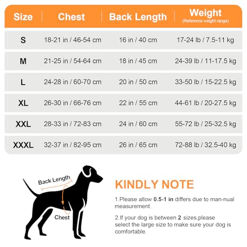Dotoner hundemantel Winter wasserdicht mit Geschirr Hunde wintermantel warm Winddicht Fleecefutter hundejacke reflektierend für Grosse Hunde