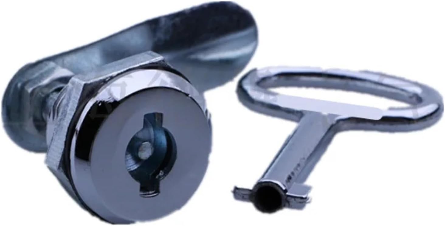 Cam lock, filing cabinet lock, Adjustable Latch Height Cam Cylinder Lock Distribution Box Iron Electrical Power Cabinet Color 721