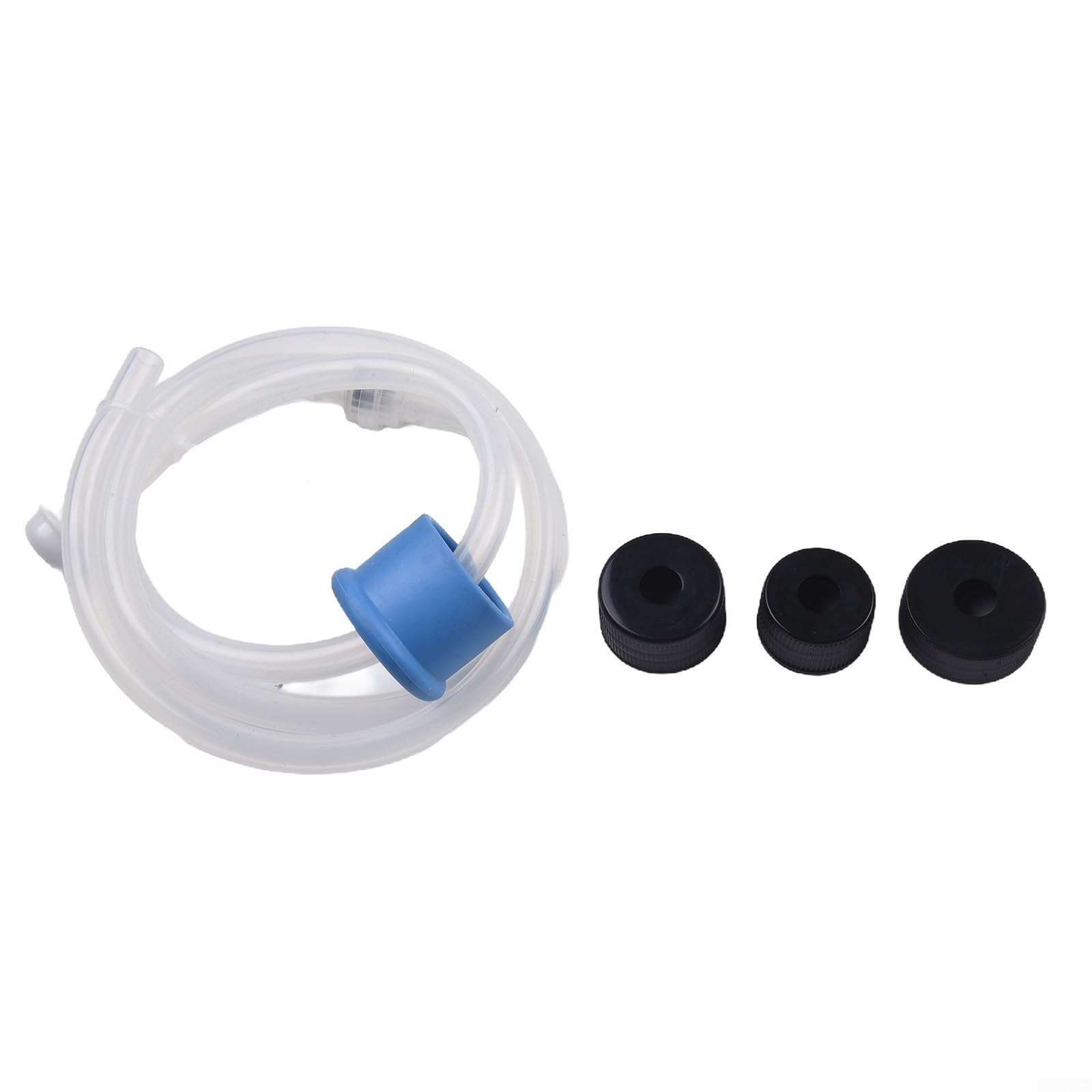 Tube d'extension de distributeur de savon pour évier de cuisine - Tuyau en silicone de 1 m pour comptoir - Système de pompe à savon liquide - Tube de recharge étendu pour grande bouteille de détergent