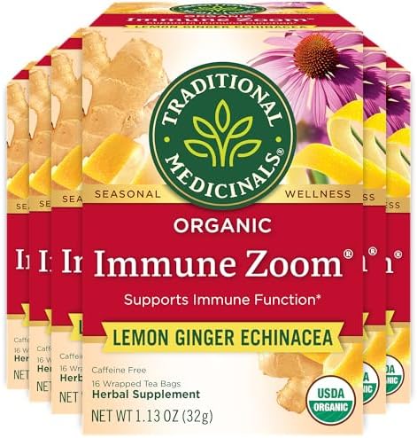 Organic Immune Zoom Lemon Ginger Tea