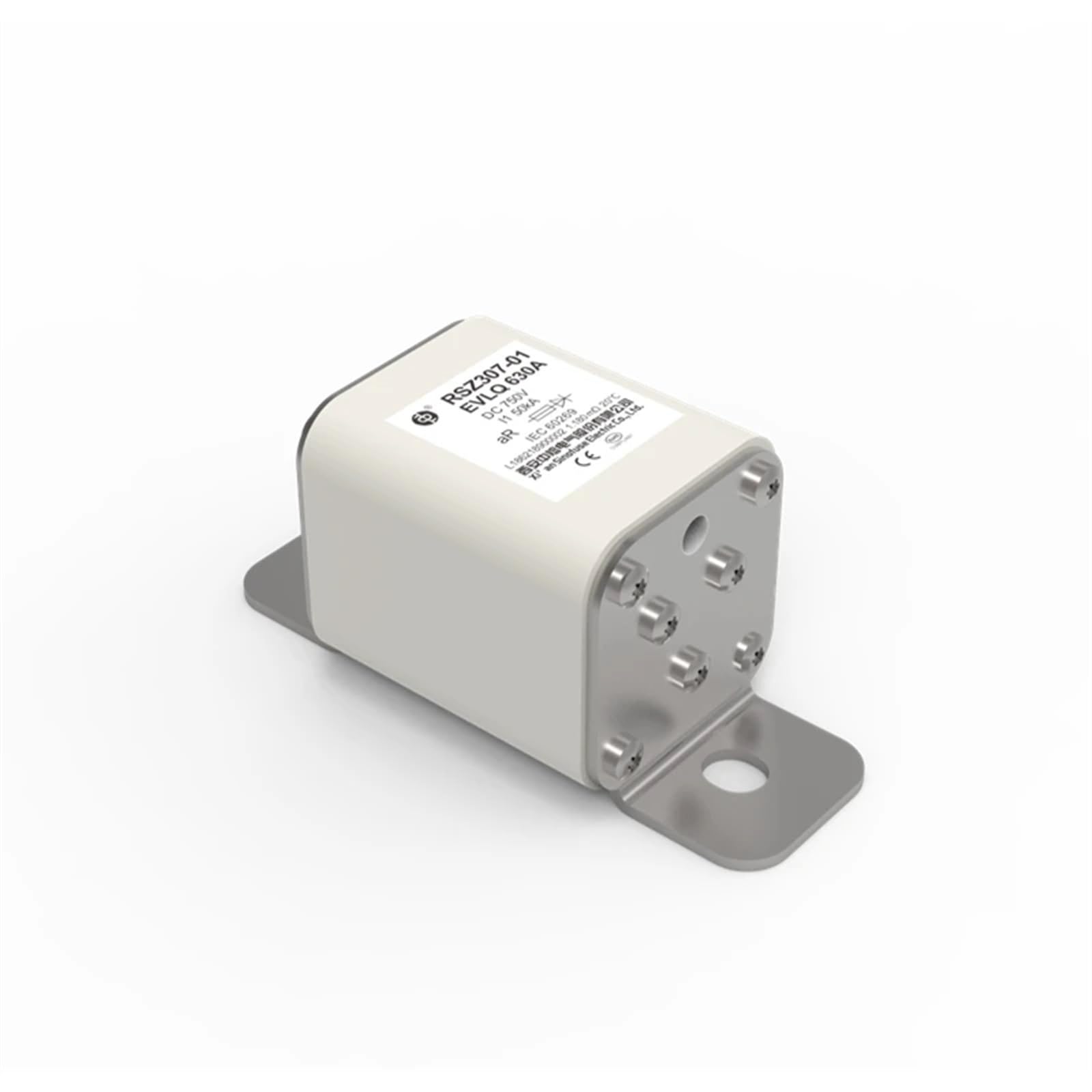 SINOFUSE RSZ307-01-EVLQ-400A 500A 630A 750V bezpieczniki wysokiego napięcia DC do ładowarki EV, bezpiecznik solarny ESS