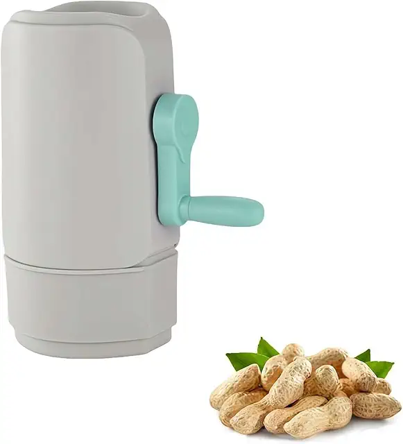 Pelador Automático de Almendras, Desgranador Manual de Frutos Secos para Cacahuetes y Pistachos