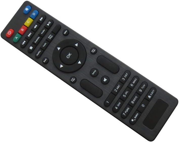 Universal Replacement Remote Control Fit for WD Western Digital WDBHG70000NBK-HESN WDBGXT0000NBK-UESN (C3H) 1080P Wi-fi Recerfified Streaming WDTV HDTV Live HD TV Media Player