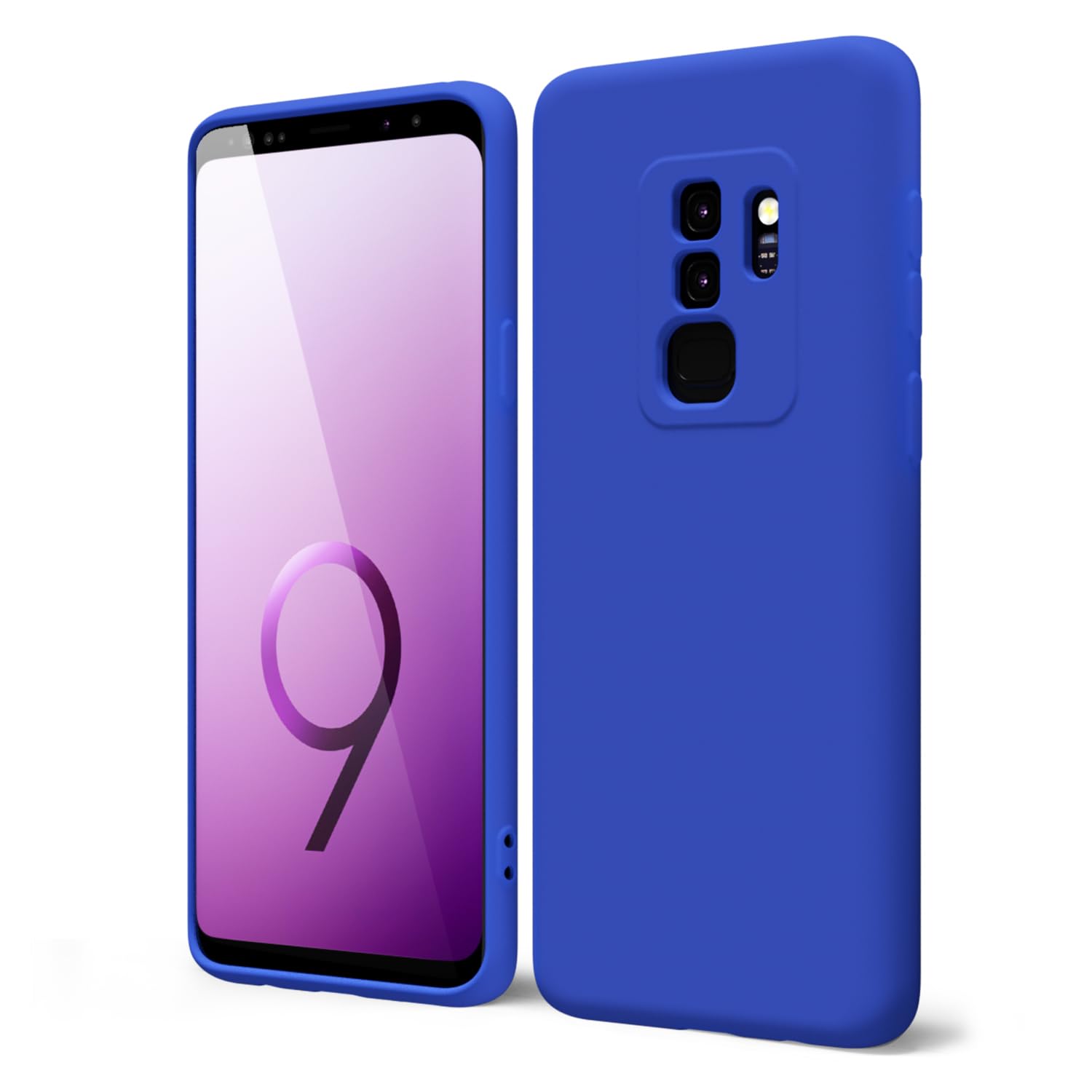 oakxco for Samsung Galaxy S24 Ultra Phone Case Liquid Silicone, Neon Bright Solid Color, Thin Slim Soft Rubber Gel Matte TPU Plain Simple Cover for Women Girl Cute, Hot Pink Fuchsia — view 173