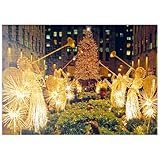 MyPuzzle Le Rockefeller Center Au Moment De Noël, New York, États-Unis - Premium 200 Pièces Puzzle - Collection spéciale MyPuzzle de Puzzle Galaxy